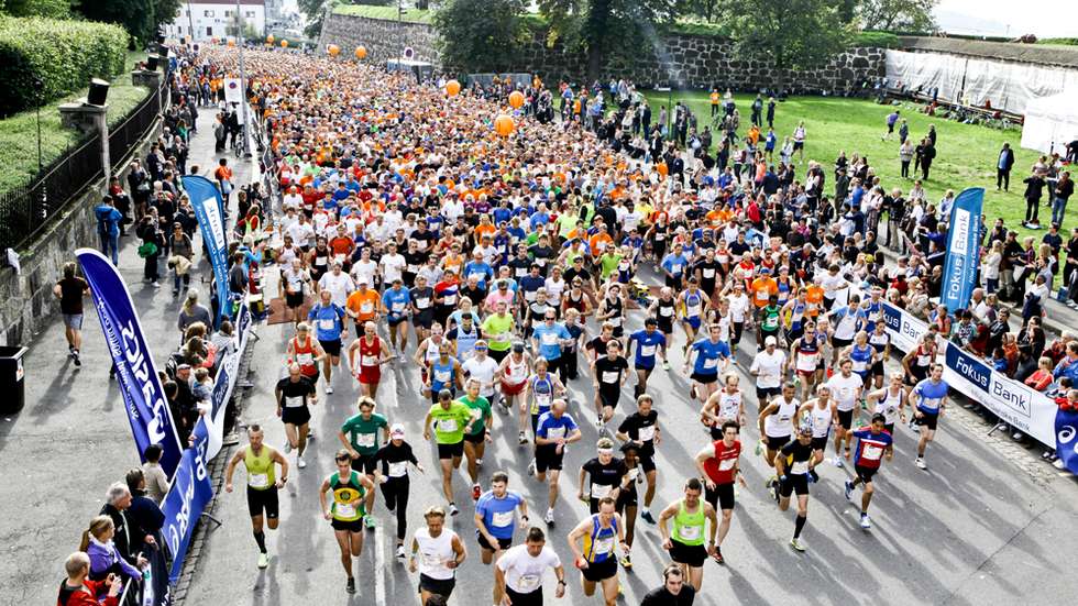 Oslo Maraton skaper redusert fremkommelighet Oslo Maraton skaper redusert fremkommelighet