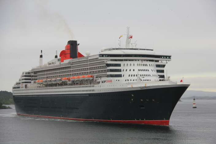 Queen Mary 2 ankommer lørdag Queen Mary 2 ankommer lørdag