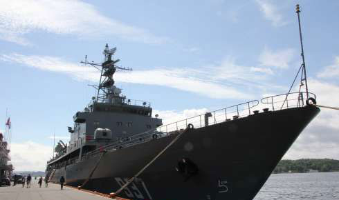 Algerisk marinebesøk i Oslo