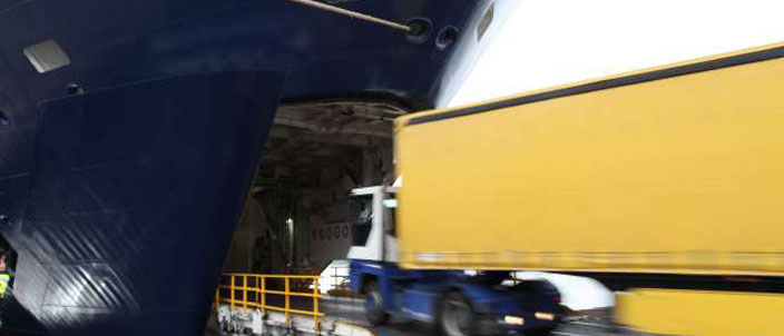 Consumer goods on ferries