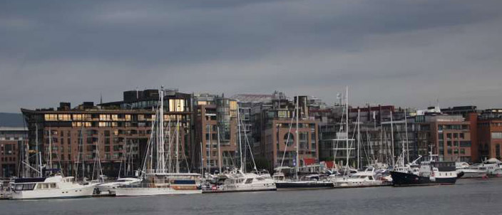 Først i løypa