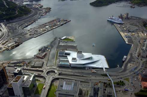 Støyarbeider i Bjørvika Støyarbeider i Bjørvika