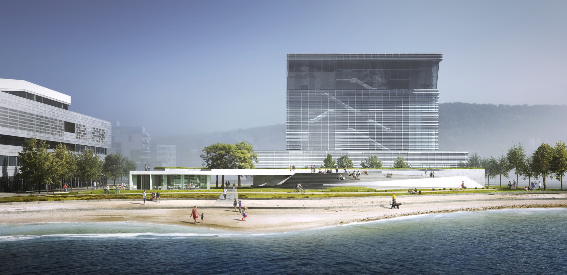 Bygger energisentral i Bjørvika Bygger energisentral i Bjørvika