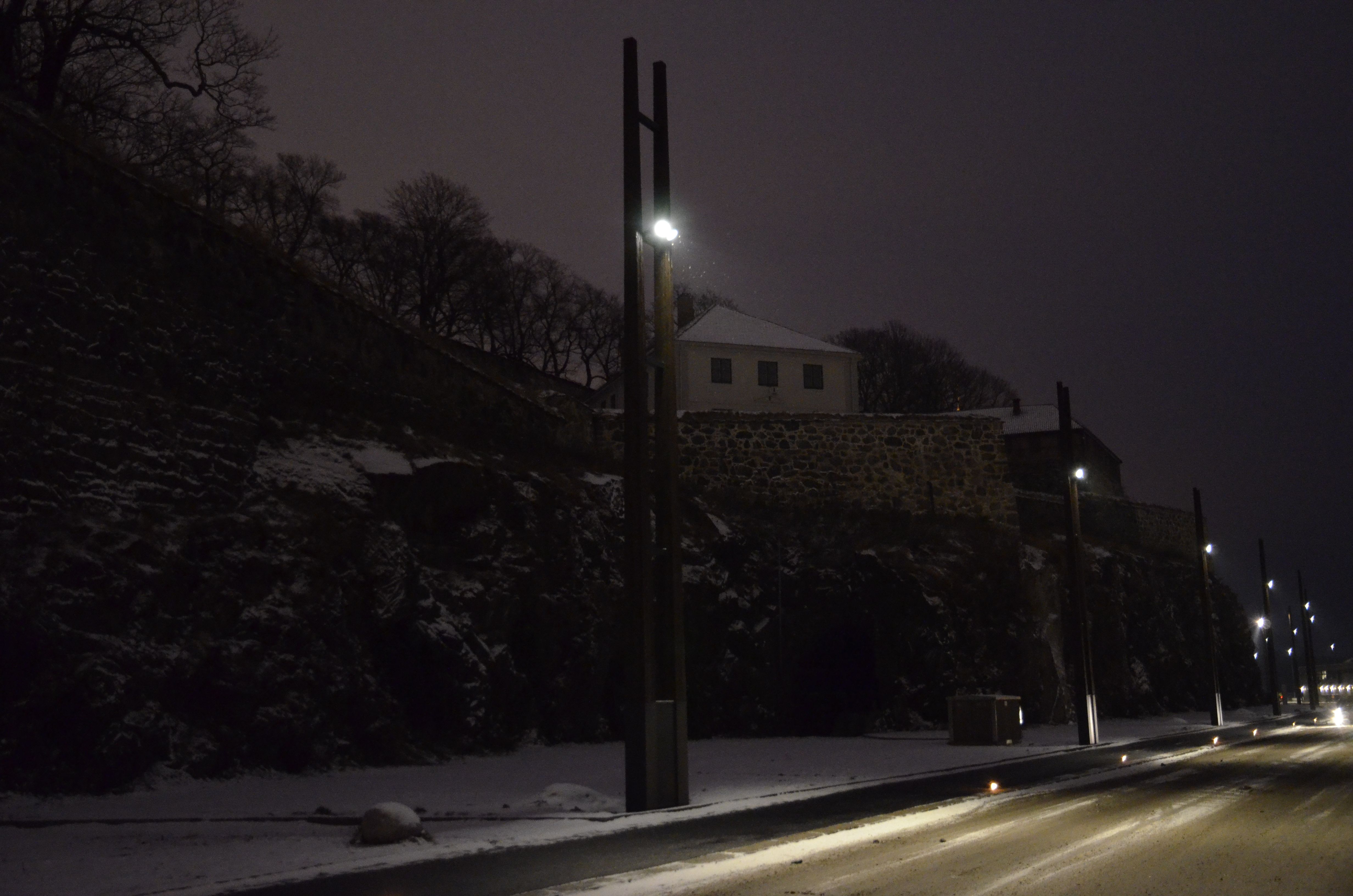 Tente lys på Lucia-dagen