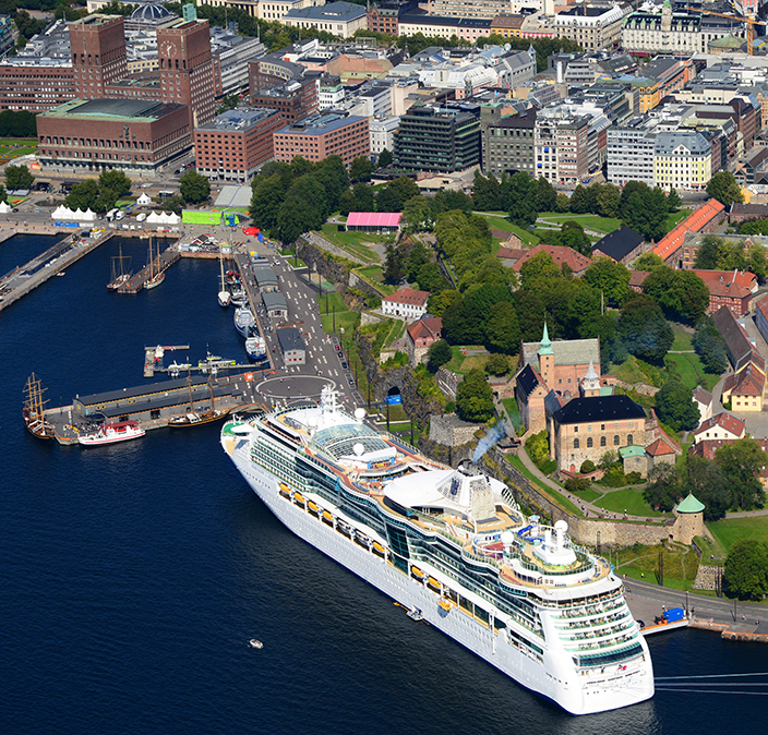 Oslo er en attraktiv cruisedestinasjon Oslo er en attraktiv cruisedestinasjon