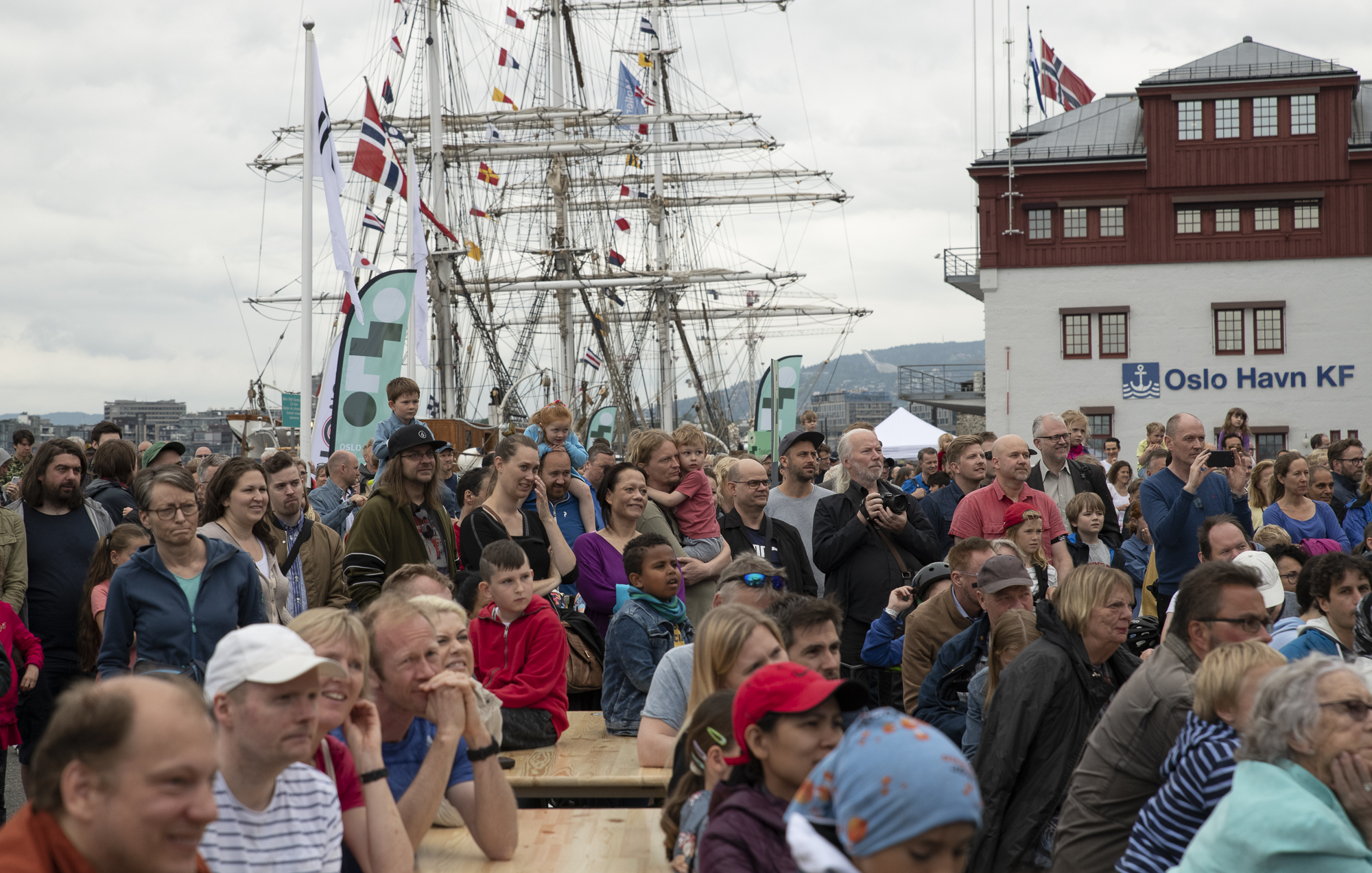 Folkeliv hos miljøhovedstaden Foto Hans Kristian Riise
