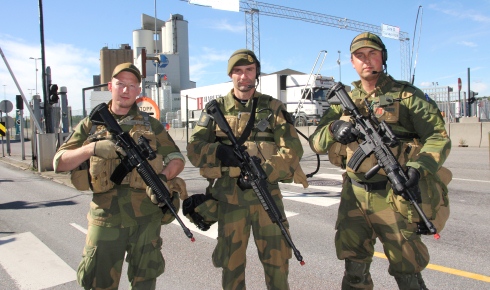 Soldater på havna Soldater på havna