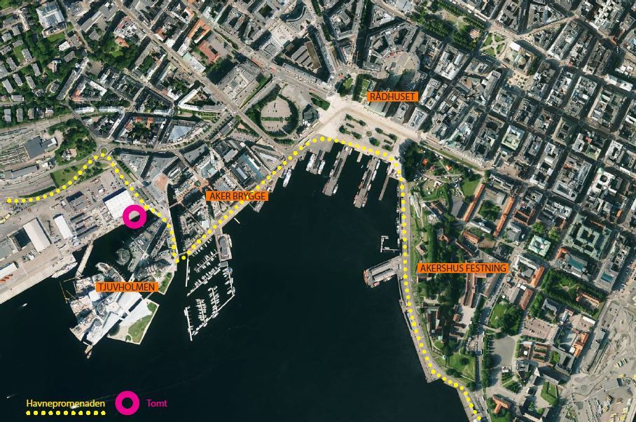 Eiendom til leie Filipstad - kart