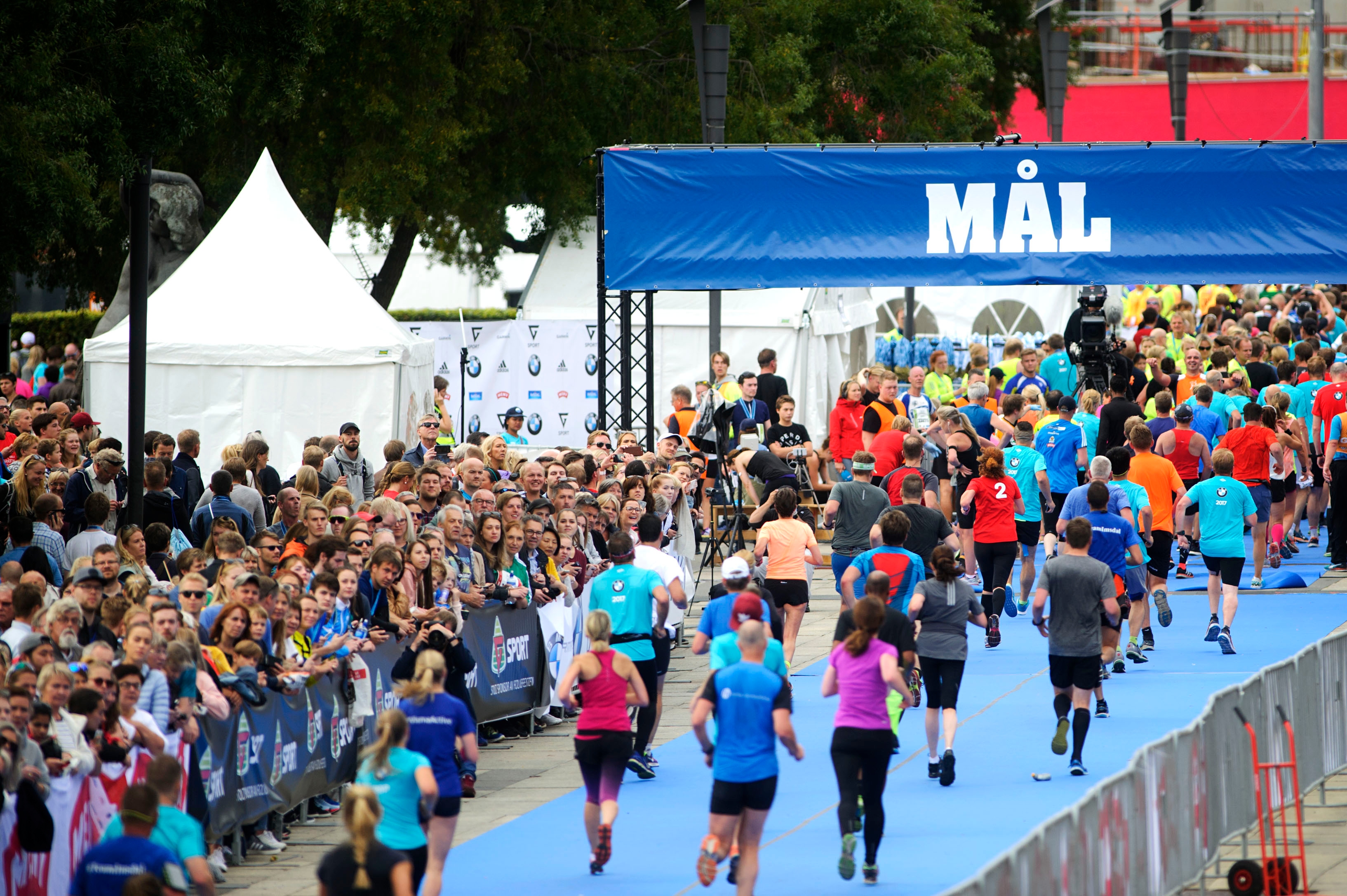 Begrenset fremkommelighet under marathon Begrenset fremkommelighet under marathon