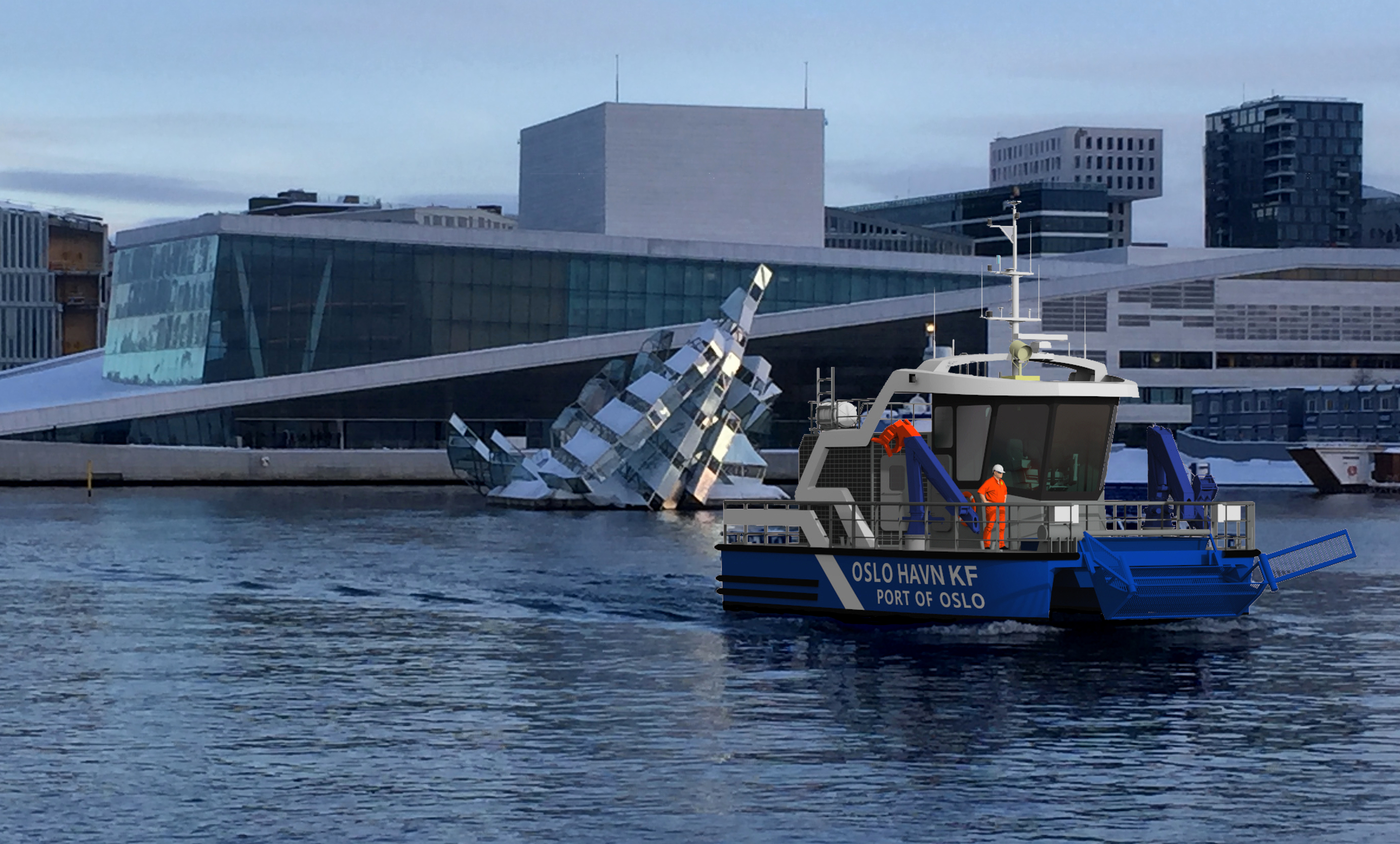Oslo Havn bygger elektrisk nullutslipps miljøbåt Oslo Havn bygger elektrisk nullutslipps miljøbåt