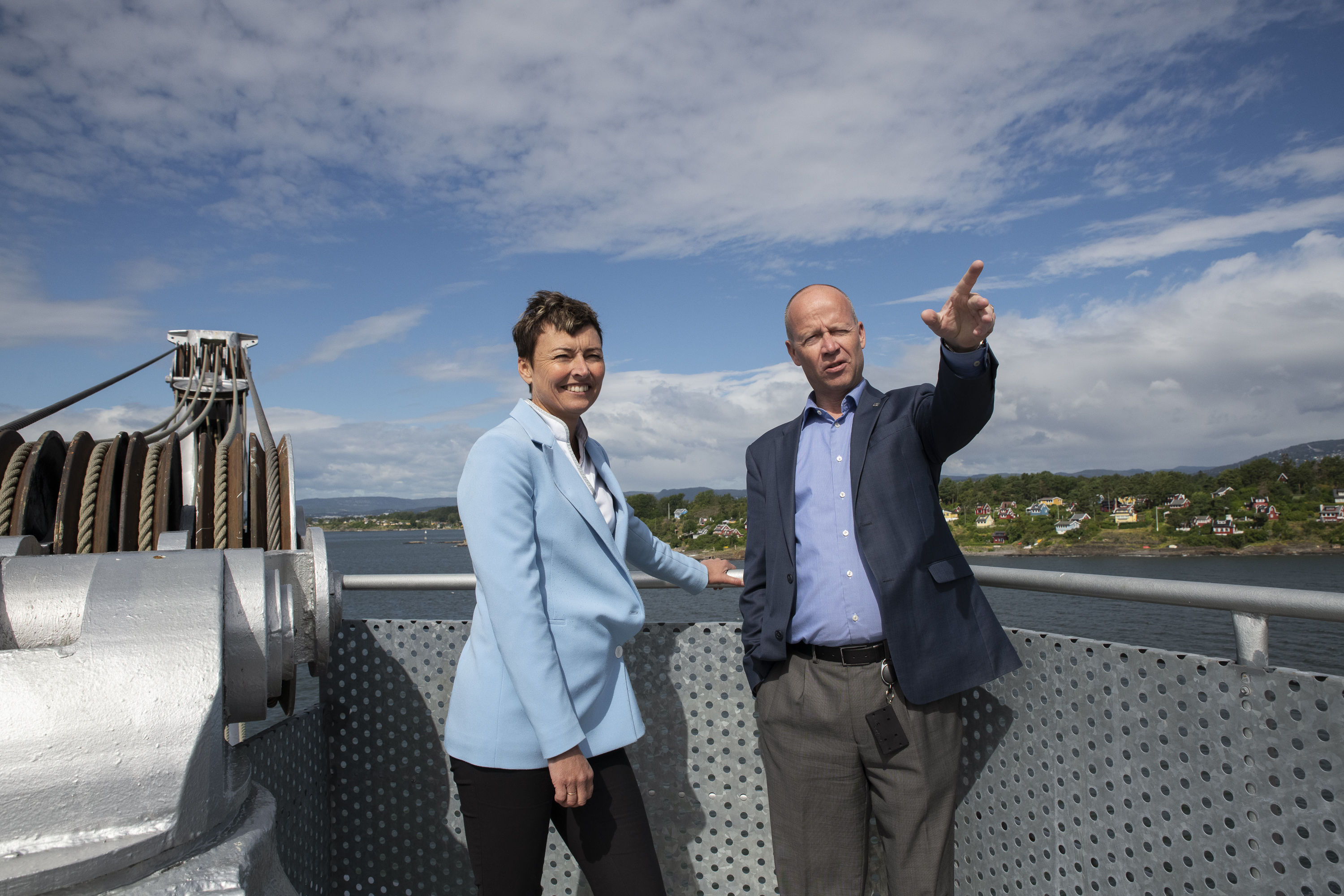 Vil lage selskap sammen for å gjøre havna utslippsfri Vil lage selskap sammen for å gjøre havna utslippsfri