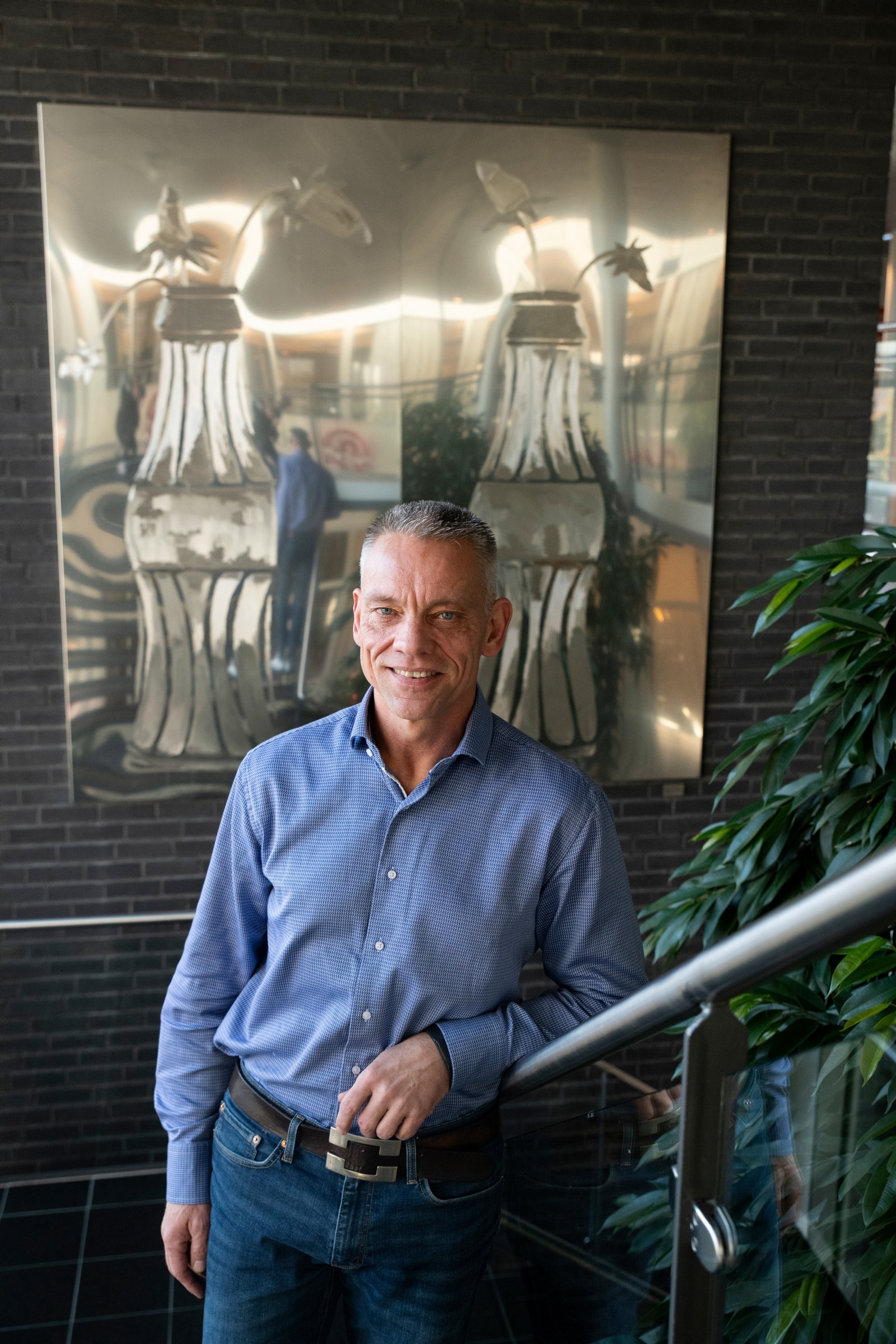 John Christensen, Manager Transport & Deployment hos Coca-Cola Europacific Partners Norge (CCP Norge). Bildet er tatt på Robsrud hos Coca-Cola.