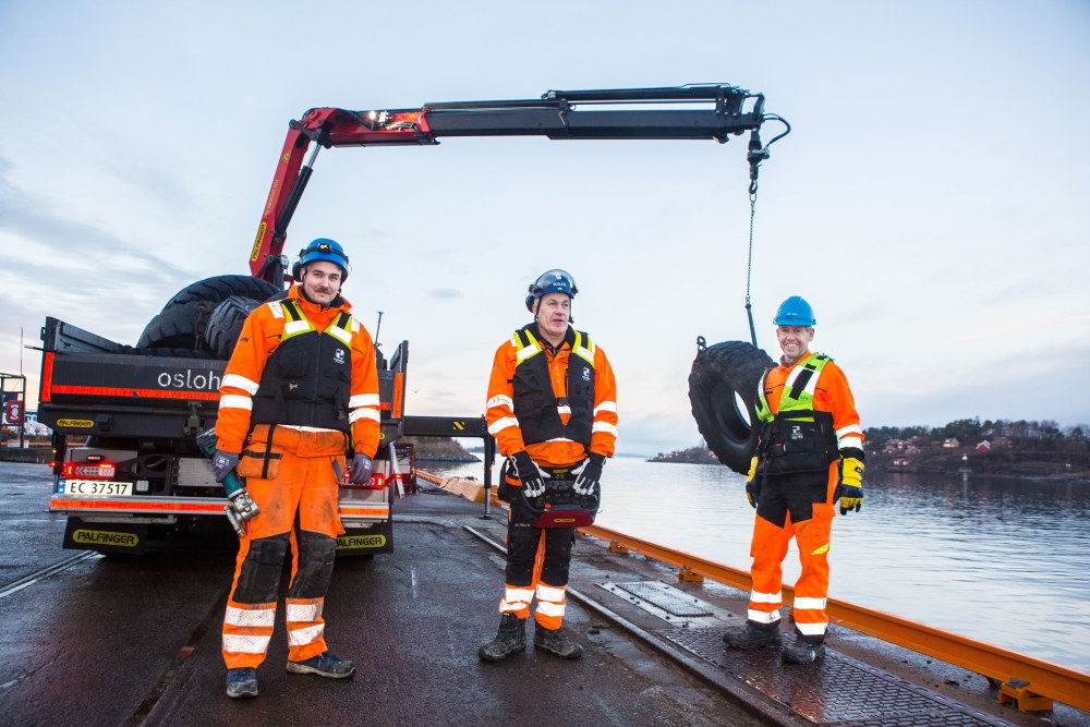 Havneservice skifter fendere
